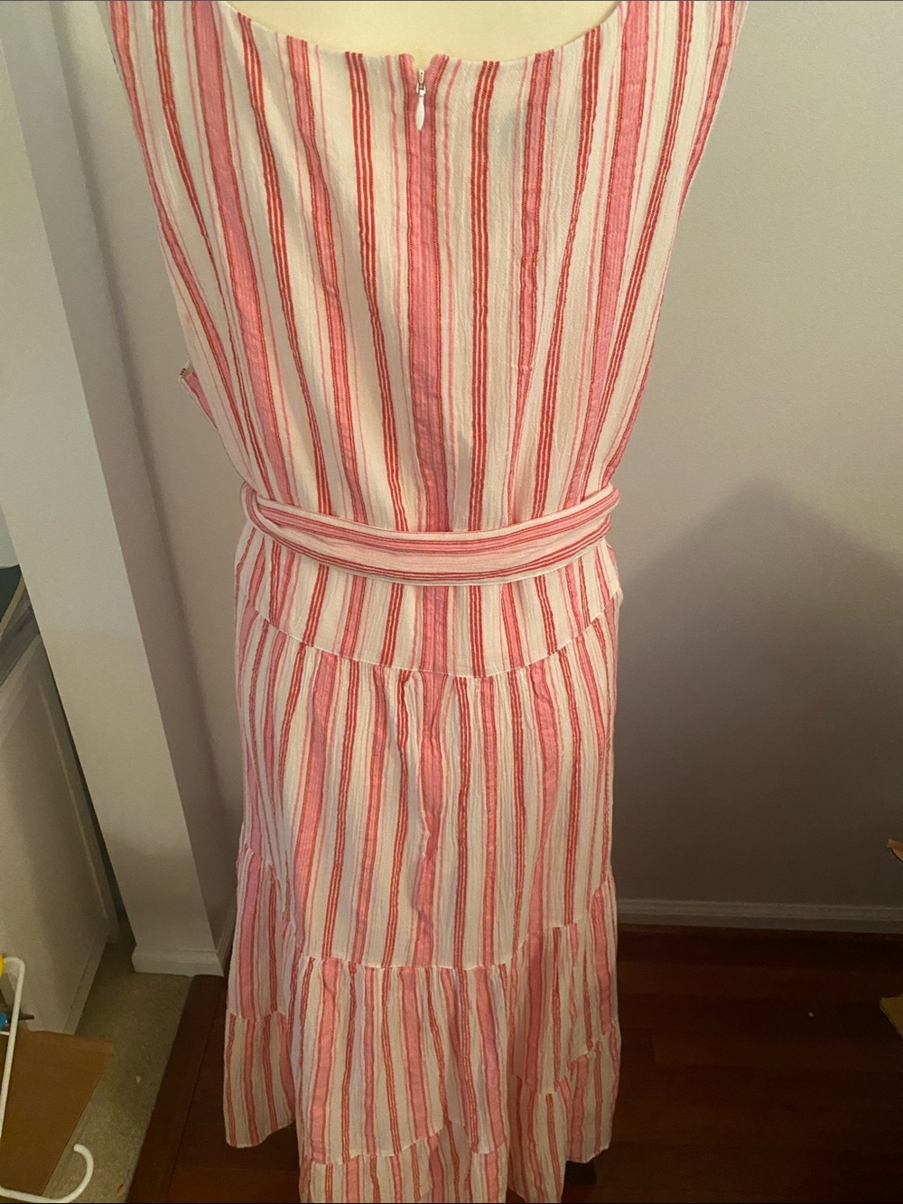 Talbots 100% cotton lined maxi dress 16W - Picture 5 of 7